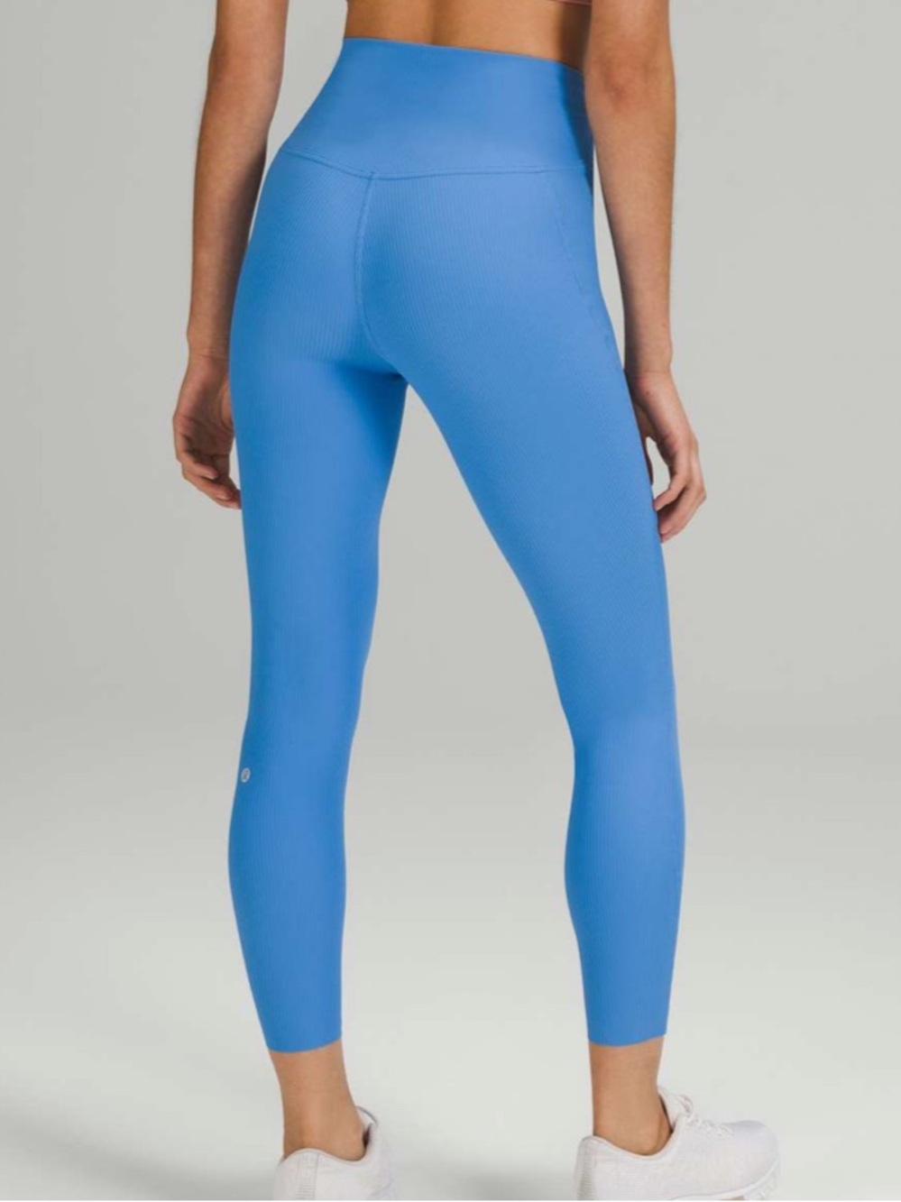 Lululemon Base Pace High-Rise Ribbed Tight 25" - Blue Nile - 4